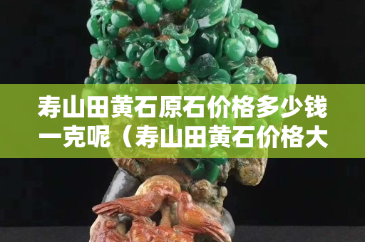 寿山田黄石原石价格多少钱一克呢（寿山田黄石价格大幅下跌）