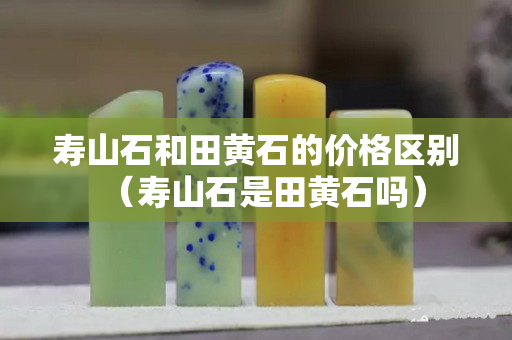 寿山石和田黄石的价格区别（寿山石是田黄石吗）