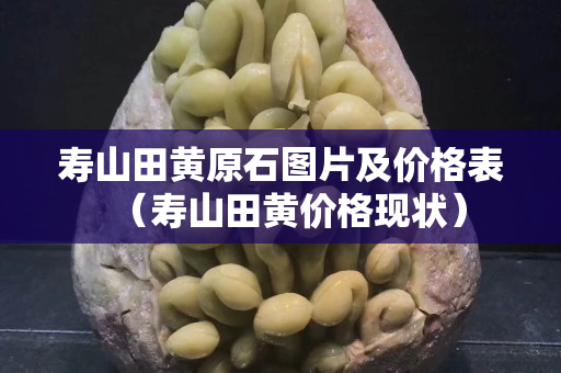 寿山田黄原石图片及价格表（寿山田黄价格现状）
