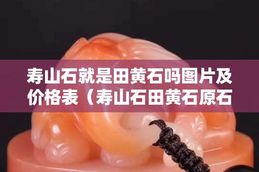 寿山石就是田黄石吗图片及价格表（寿山石田黄石原石图片）