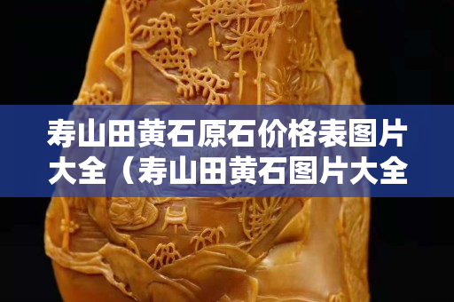 寿山田黄石原石价格表图片大全（寿山田黄石图片大全 真品）