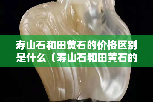 寿山石和田黄石的价格区别是什么（寿山石和田黄石的价格区别是什么呢）