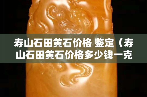 寿山石田黄石价格 鉴定（寿山石田黄石价格多少钱一克）