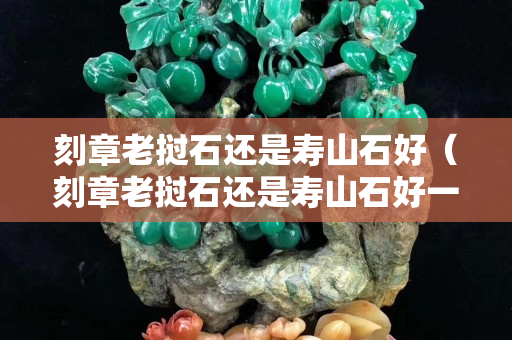 刻章老挝石还是寿山石好（刻章老挝石还是寿山石好一点）