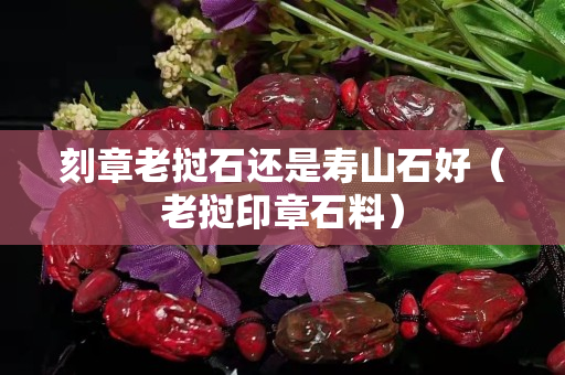 刻章老挝石还是寿山石好（老挝印章石料）