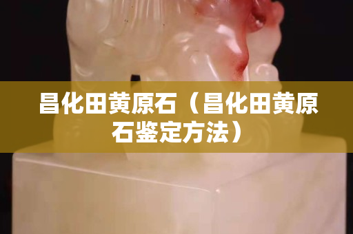 昌化田黄原石（昌化田黄原石鉴定方法）