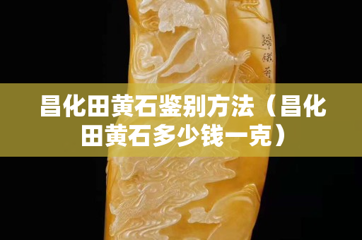 昌化田黄石鉴别方法（昌化田黄石多少钱一克）