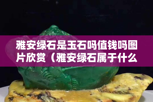 雅安绿石是玉石吗值钱吗图片欣赏（雅安绿石属于什么石）