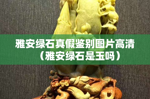 雅安绿石真假鉴别图片高清（雅安绿石是玉吗）