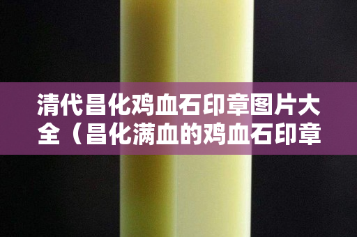 清代昌化鸡血石印章图片大全（昌化满血的鸡血石印章大全）