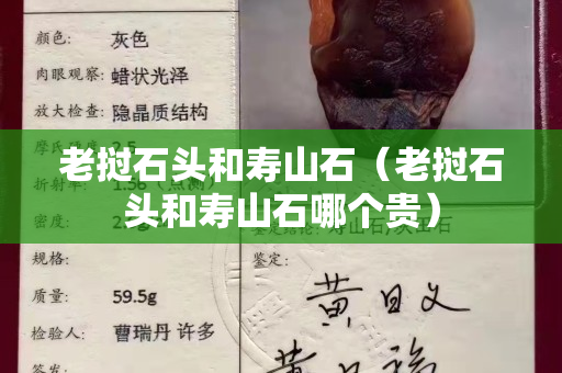 老挝石头和寿山石（老挝石头和寿山石哪个贵）
