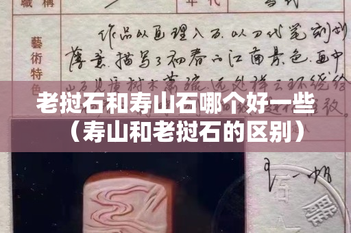老挝石和寿山石哪个好一些（寿山和老挝石的区别）