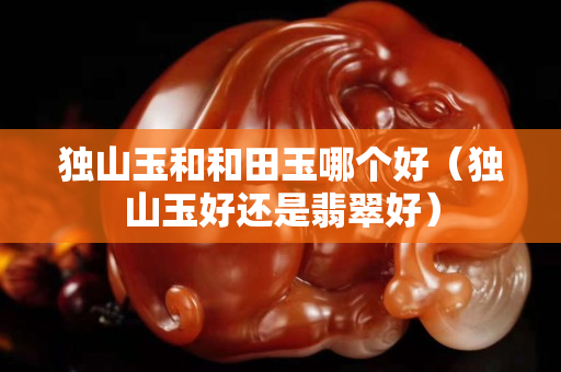独山玉和和田玉哪个好（独山玉好还是翡翠好）