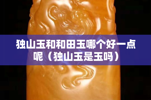 独山玉和和田玉哪个好一点呢（独山玉是玉吗）