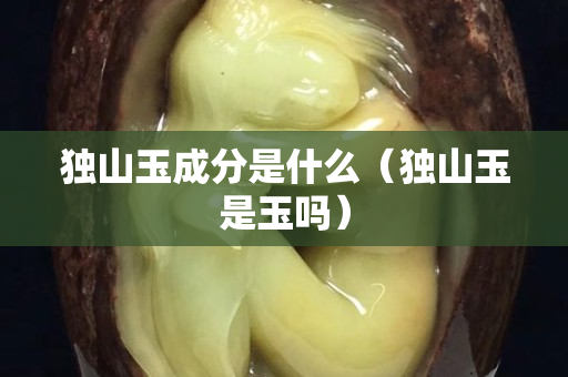 独山玉成分是什么（独山玉是玉吗）