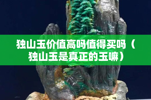 独山玉价值高吗值得买吗（独山玉是真正的玉嘛）