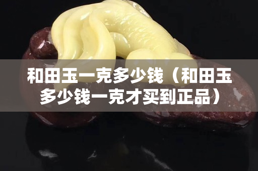 和田玉一克多少钱（和田玉多少钱一克才买到正品）