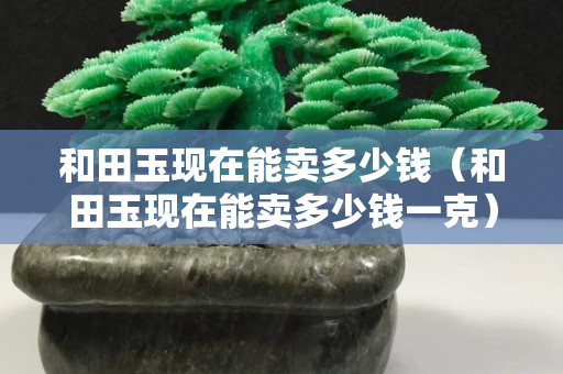 和田玉现在能卖多少钱（和田玉现在能卖多少钱一克）