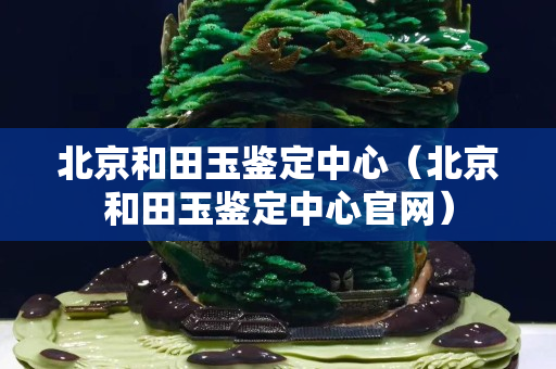 北京和田玉鉴定中心（北京和田玉鉴定中心官网）