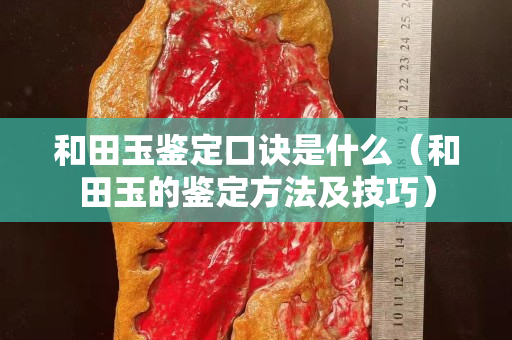 和田玉鉴定口诀是什么（和田玉的鉴定方法及技巧）