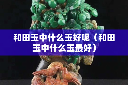和田玉中什么玉好呢（和田玉中什么玉最好）