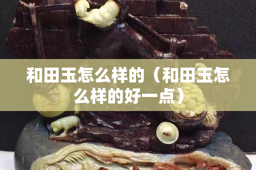 和田玉怎么样的（和田玉怎么样的好一点）