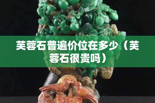 芙蓉石普遍价位在多少（芙蓉石很贵吗）