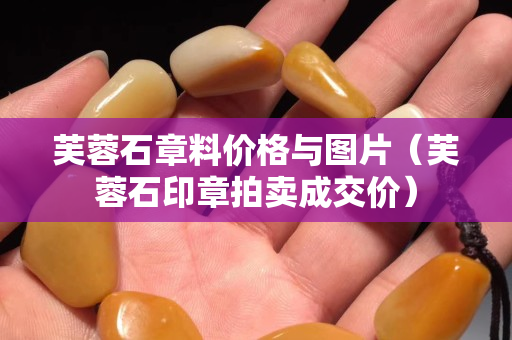 芙蓉石章料价格与图片（芙蓉石印章拍卖成交价）