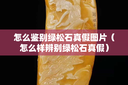 怎么鉴别绿松石真假图片（怎么样辨别绿松石真假）