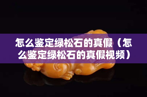 怎么鉴定绿松石的真假（怎么鉴定绿松石的真假视频）