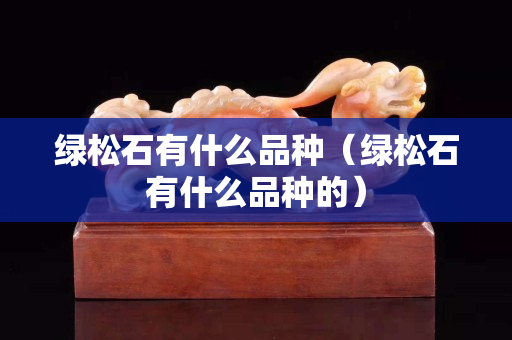 绿松石有什么品种（绿松石有什么品种的）