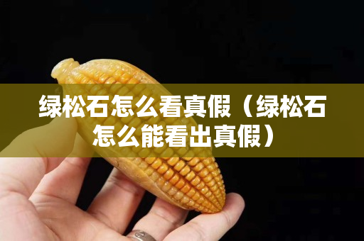 绿松石怎么看真假（绿松石怎么能看出真假）
