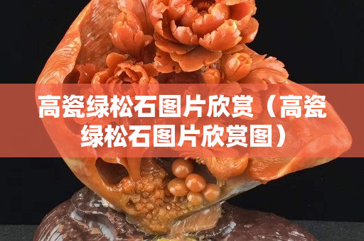 高瓷绿松石图片欣赏（高瓷绿松石图片欣赏图）