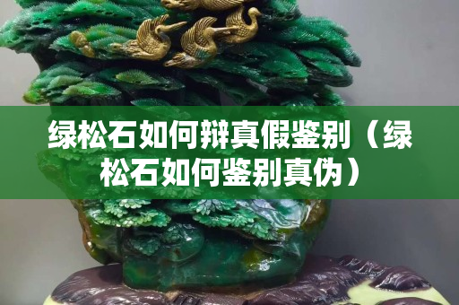 绿松石如何辩真假鉴别（绿松石如何鉴别真伪）