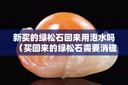 新买的绿松石回来用泡水吗（买回来的绿松石需要消磁吗）