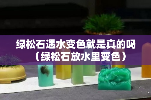 绿松石遇水变色就是真的吗（绿松石放水里变色）