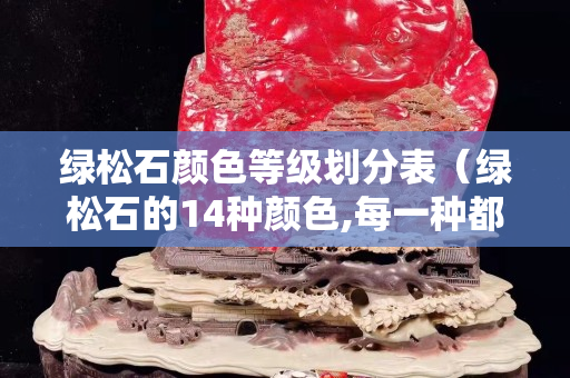 绿松石颜色等级划分表（绿松石的14种颜色,每一种都是独一无二）