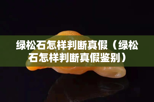 绿松石怎样判断真假（绿松石怎样判断真假鉴别）