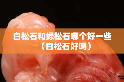 白松石和绿松石哪个好一些（白松石好吗）