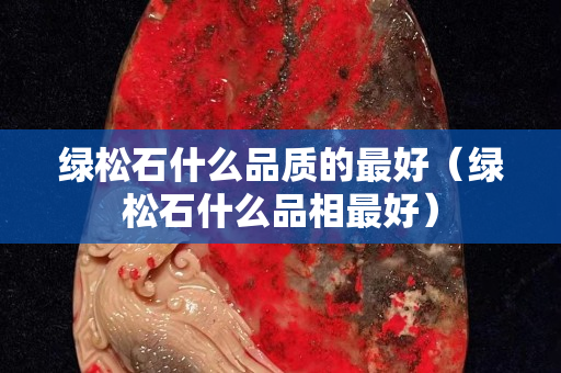 绿松石什么品质的最好（绿松石什么品相最好）