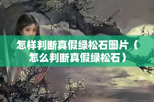 怎样判断真假绿松石图片（怎么判断真假绿松石）
