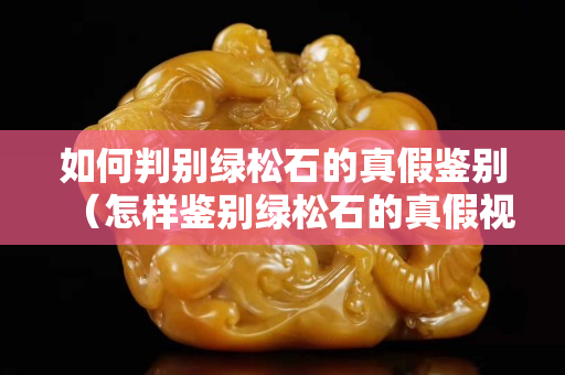 如何判别绿松石的真假鉴别（怎样鉴别绿松石的真假视频）