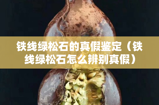 铁线绿松石的真假鉴定（铁线绿松石怎么辨别真假）