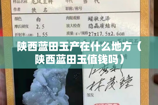 陕西蓝田玉产在什么地方（陕西蓝田玉值钱吗）