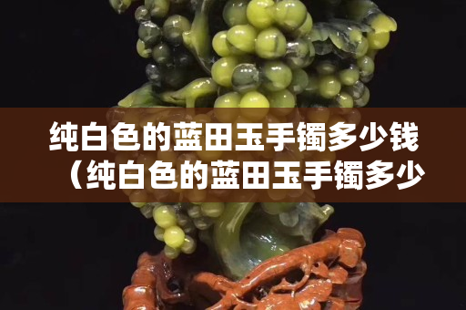 纯白色的蓝田玉手镯多少钱（纯白色的蓝田玉手镯多少钱一条）