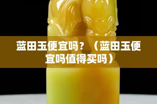 蓝田玉便宜吗？（蓝田玉便宜吗值得买吗）