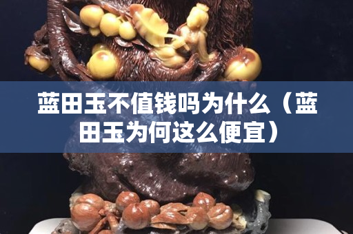 蓝田玉不值钱吗为什么（蓝田玉为何这么便宜）
