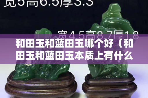 和田玉和蓝田玉哪个好（和田玉和蓝田玉本质上有什么区别）