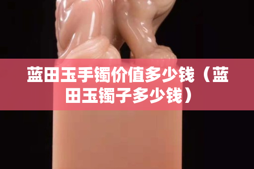 蓝田玉手镯价值多少钱（蓝田玉镯子多少钱）