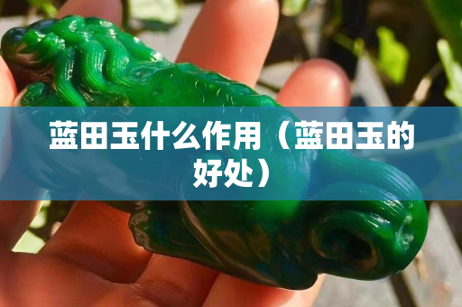 蓝田玉什么作用（蓝田玉的好处）
